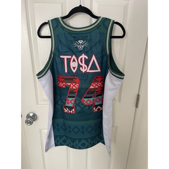 NWT TISA Headgear Classics Basketball Jersey Size XL Embroidered Tribal - Picture 6 of 10